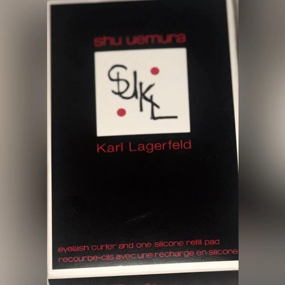 NIB Shu Uemura x Karl Lagerfeld Eyelash Curler